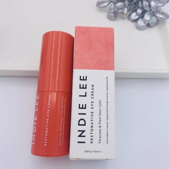 Indie Lee Restorative Eye Cream, youthful, seaweed, NEW - Full Size 0.5 oz 15 ml - Picture 5 of 11